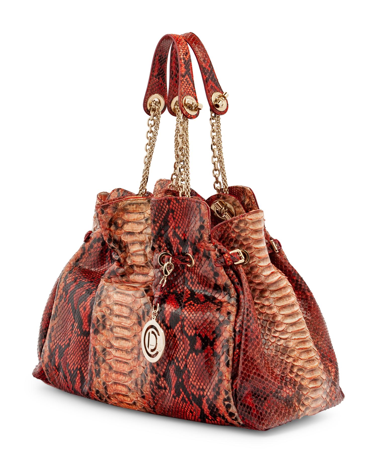 Christian Dior Red Python Le Trente Bag, 2009