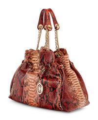Christian Dior Red Python Le Trente Bag, 2009