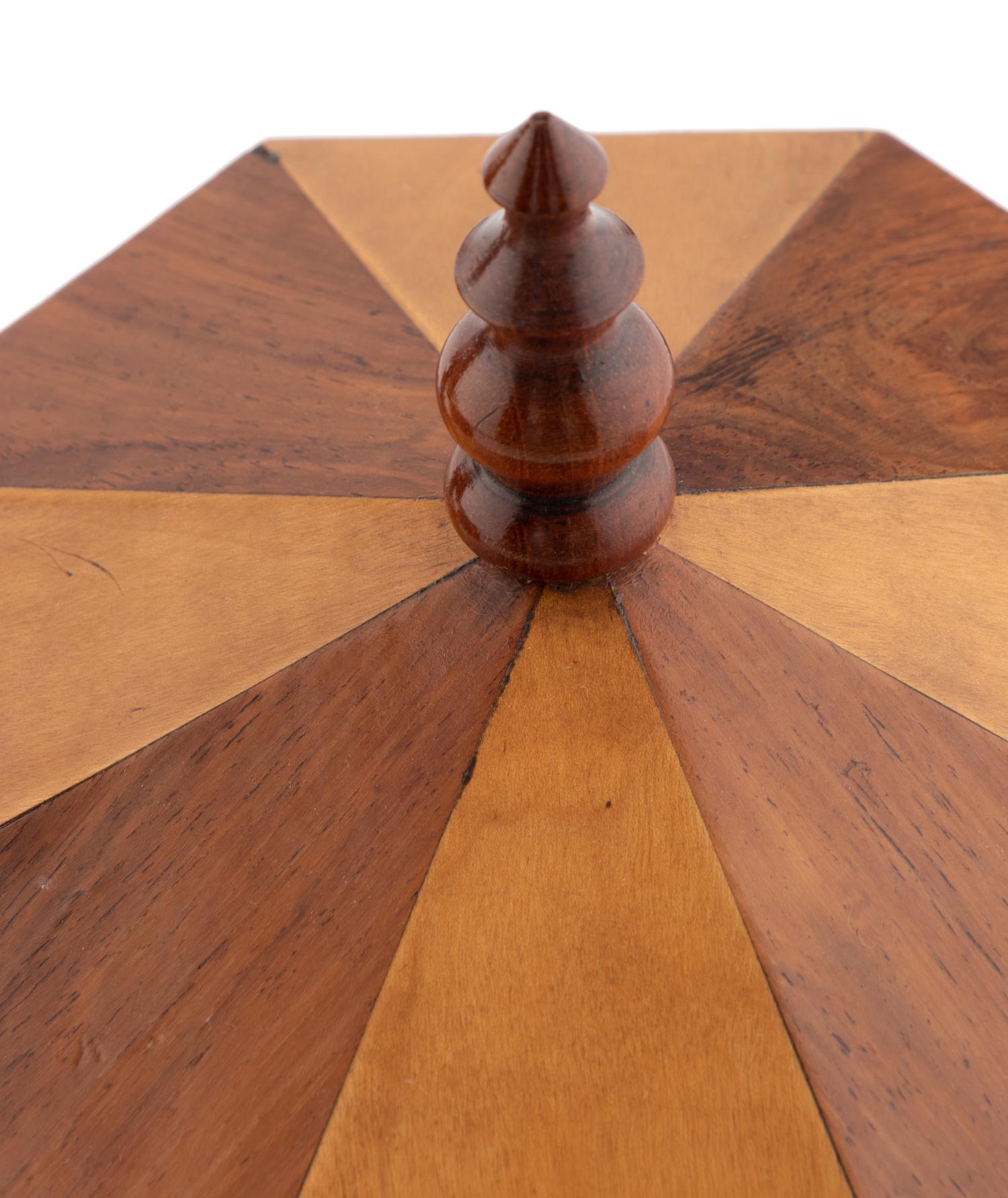 A Pair of English Octagonal Table Caskets