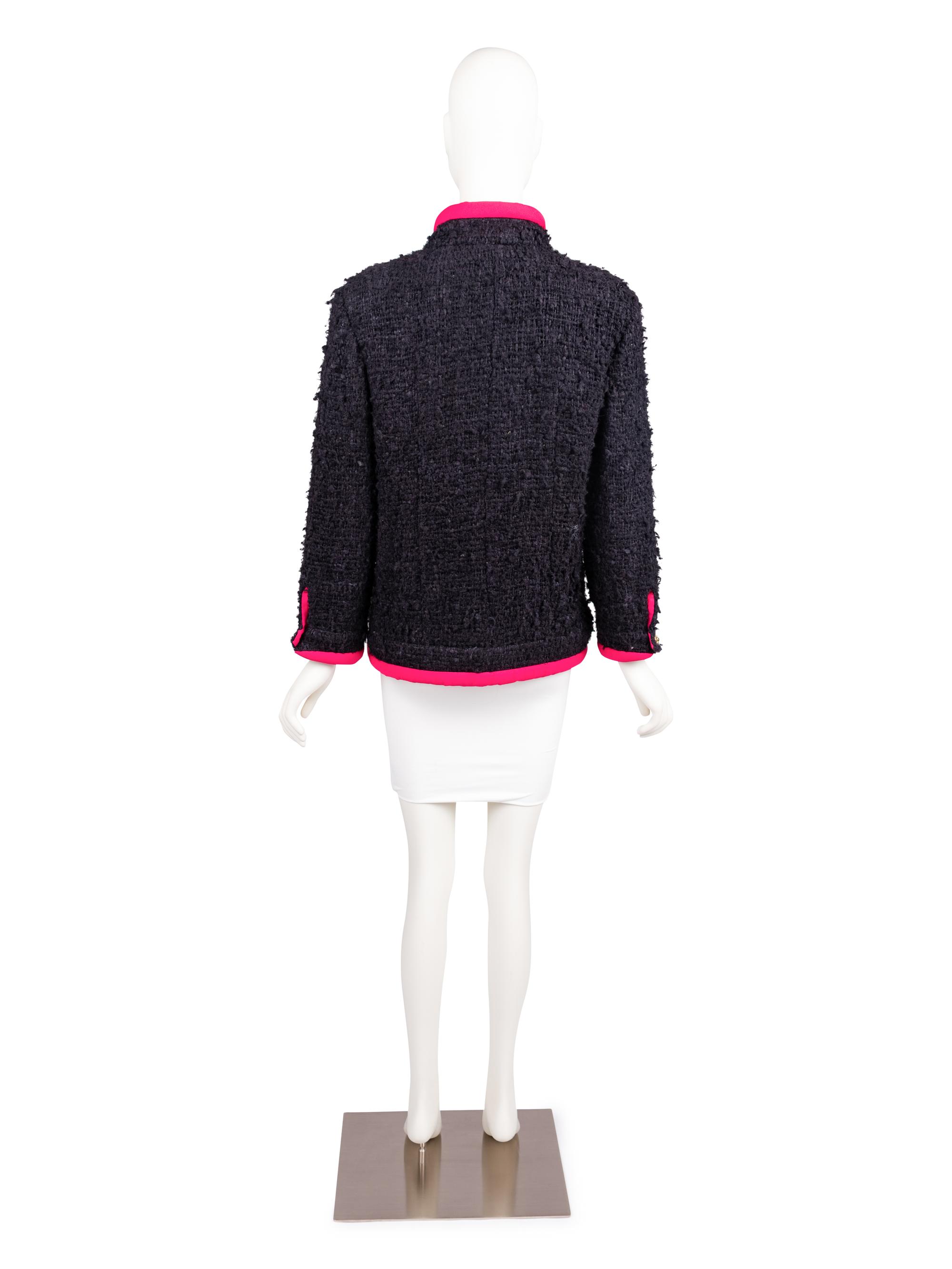Chanel Black Tweed Jacket, Autumn 2012