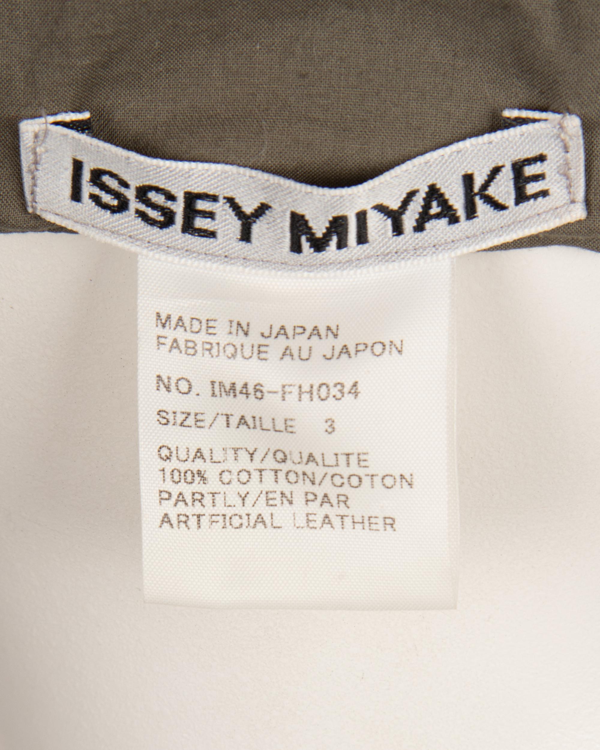 Issey Miyake Paneled Cotton Dress, 1990-2010