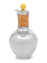 An Edward Buchko Modernist Silver Carafe