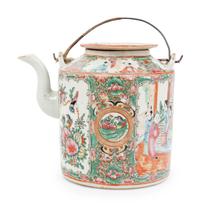 16 Chinese Export Rose Medallion Porcelain Wares
