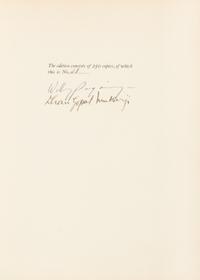 (POGÁNY, Willy, Illustrator.) Burton, Sir Richard, translator. The Kasîdah of Hâjî Abdû El-Yesdî. Philadelphia, 1931. LIMITED EDITION.