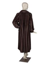 Birger Christensen Blue Iris Mink Fur Coat