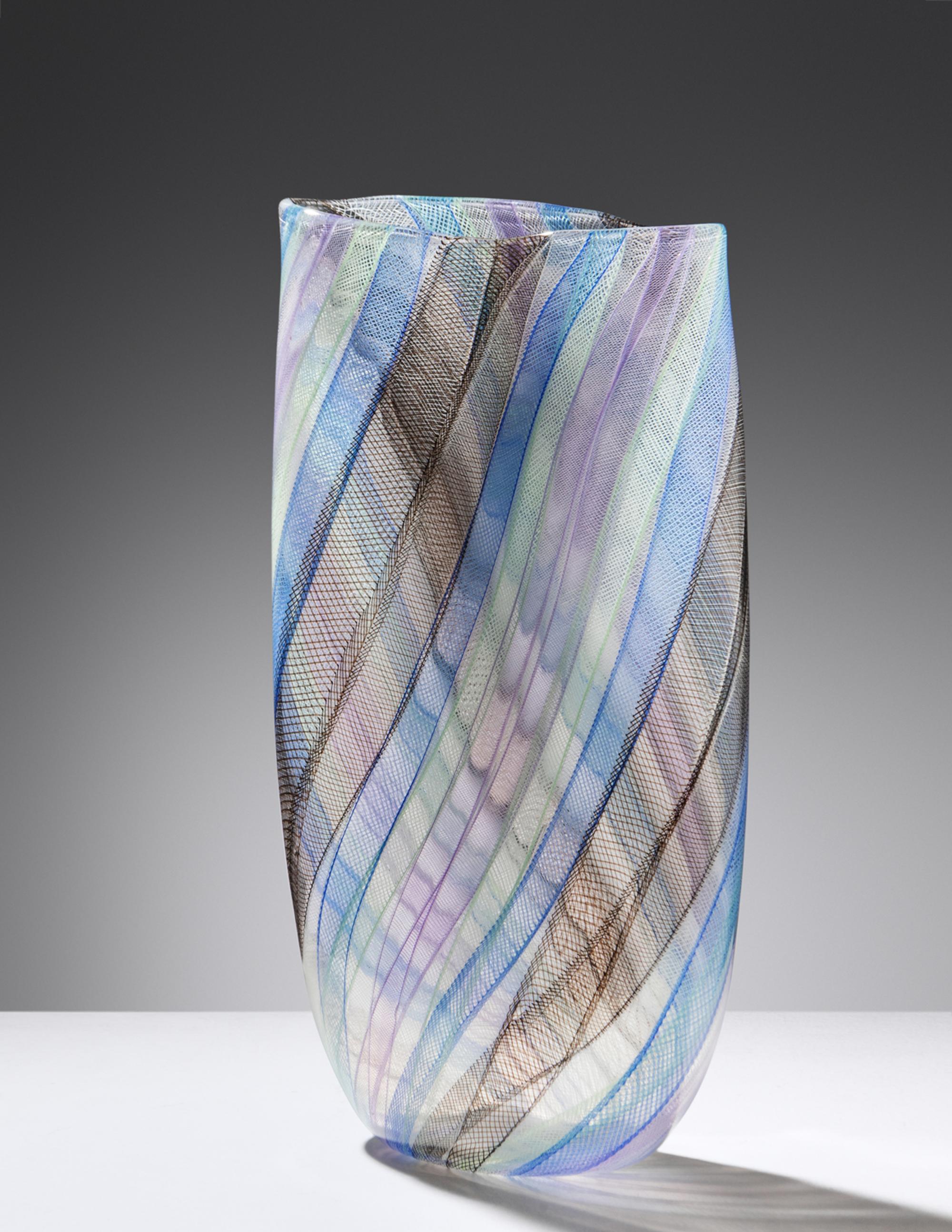 Cane Striped Vase, c. 1994