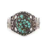 Sterling Silver and Turquoise Cuff Bracelet