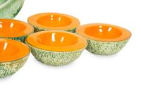 A Group of Italian Glazed Ceramic Tableware