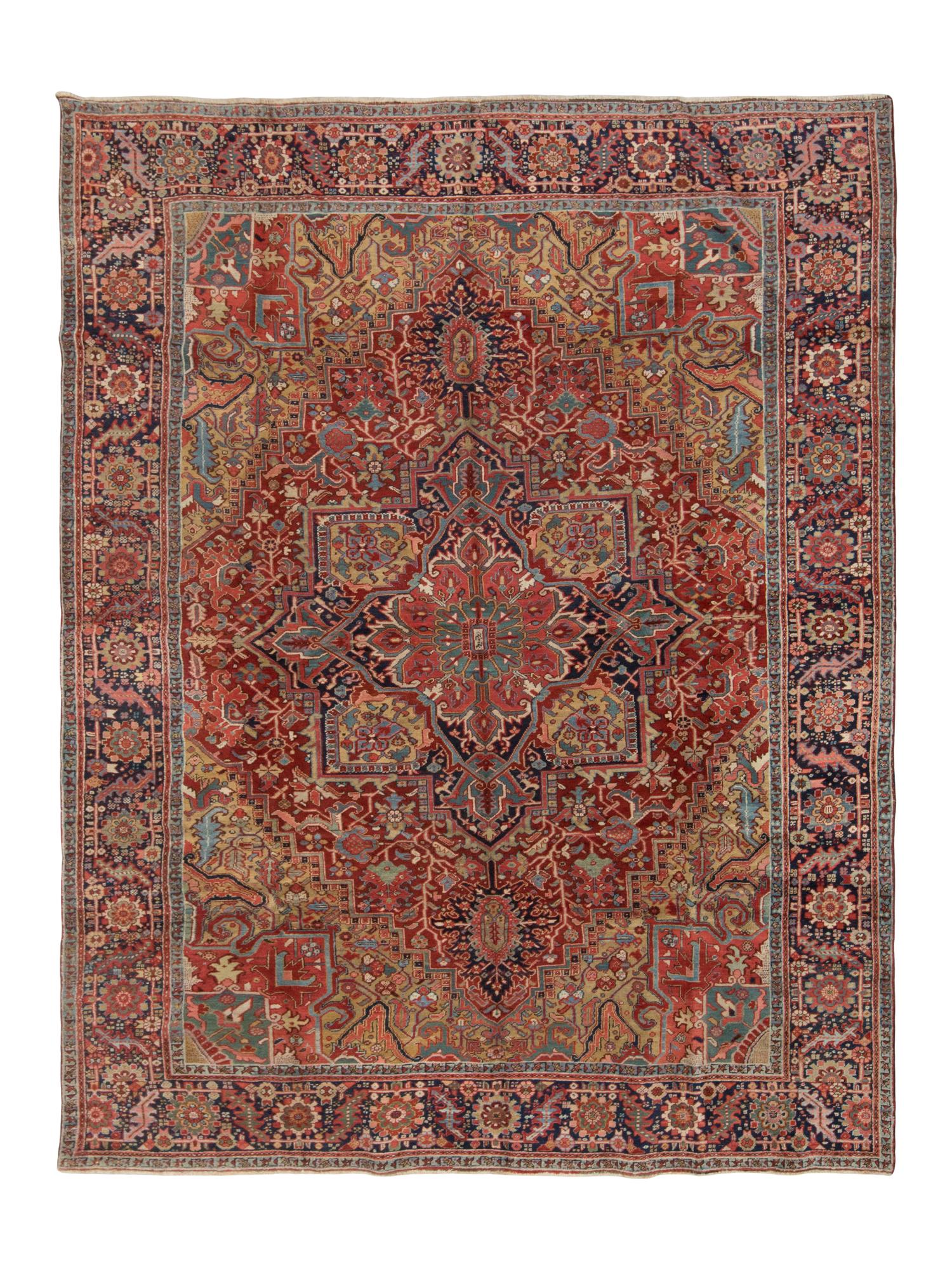 A Heriz Carpet