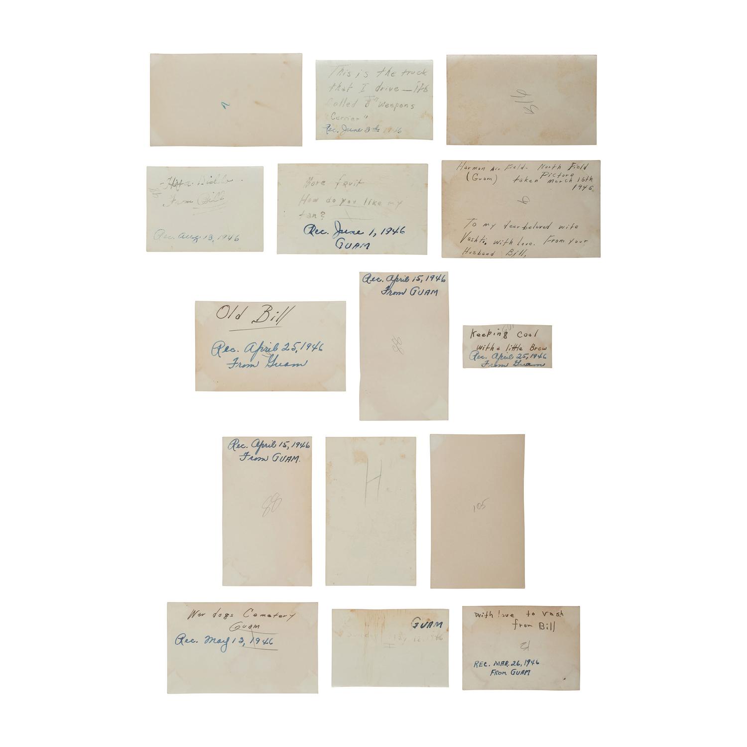 [African Americana] [World War II] Group of 112 Photographs and More Assembled by Corp. William H. Hobbs, Jr.