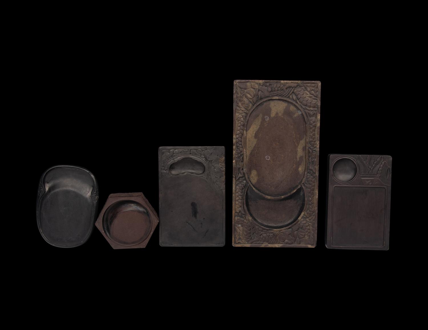 Four Chinese Inkstones