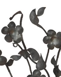 A Wrought Iron Wall Decoration by Ira Sherman (American b. 1950)