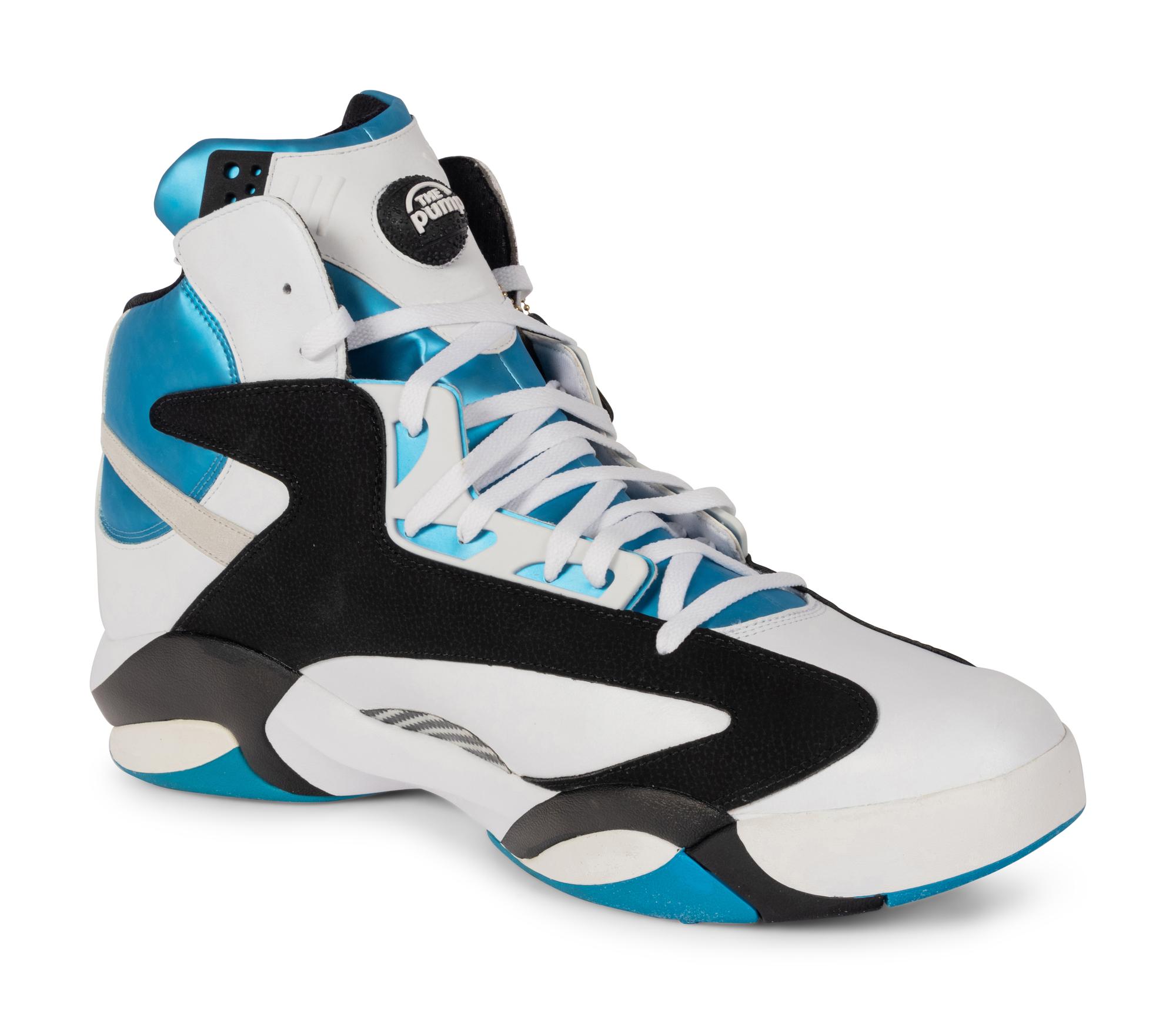 A Shaquille O'Neal Signed Autograph Reebok Size 22 Basketball Shoe (Steiner),