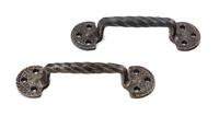 A Pair of Louis Sullivan Stock Exchange Window Pulls Height 7 1/2 inches. — CIRCA 1894