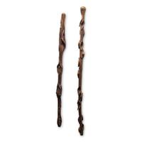 Cheyenne Carved Diamond Willow Staffs