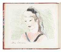 LAURENCIN, Marie (1883-1956). DODGSON, Charles Lutwidge (1832-1898). Alice in Wonderland . Paris: The Black Sun Press, 1930.