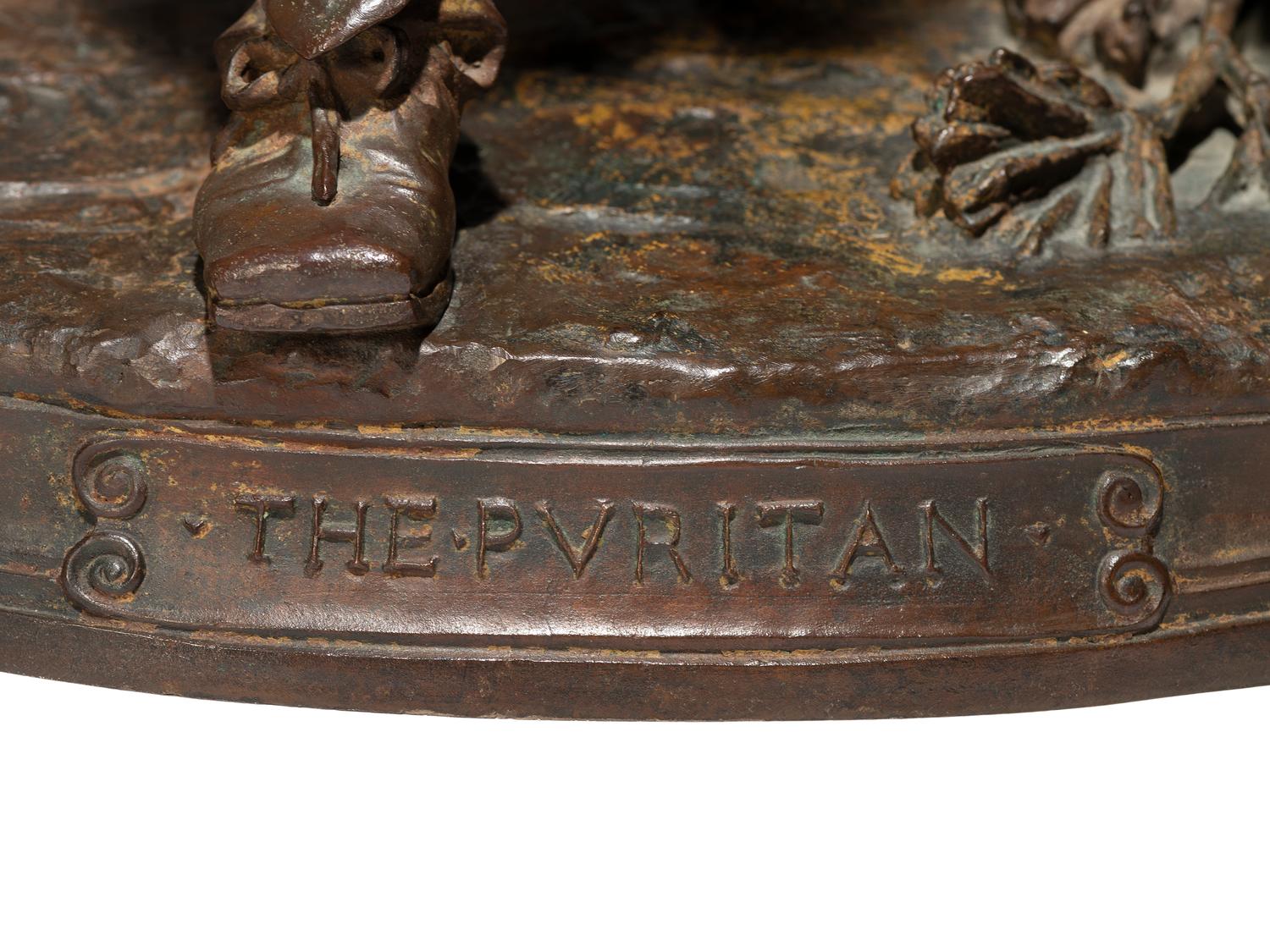 The Puritan , conceived 1886, cast after 1900