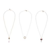 Stephen Webster, Three Multigem and White Gold Necklaces