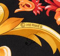 Three Scarves: Two 90 cm Hermès, One Ferragamo