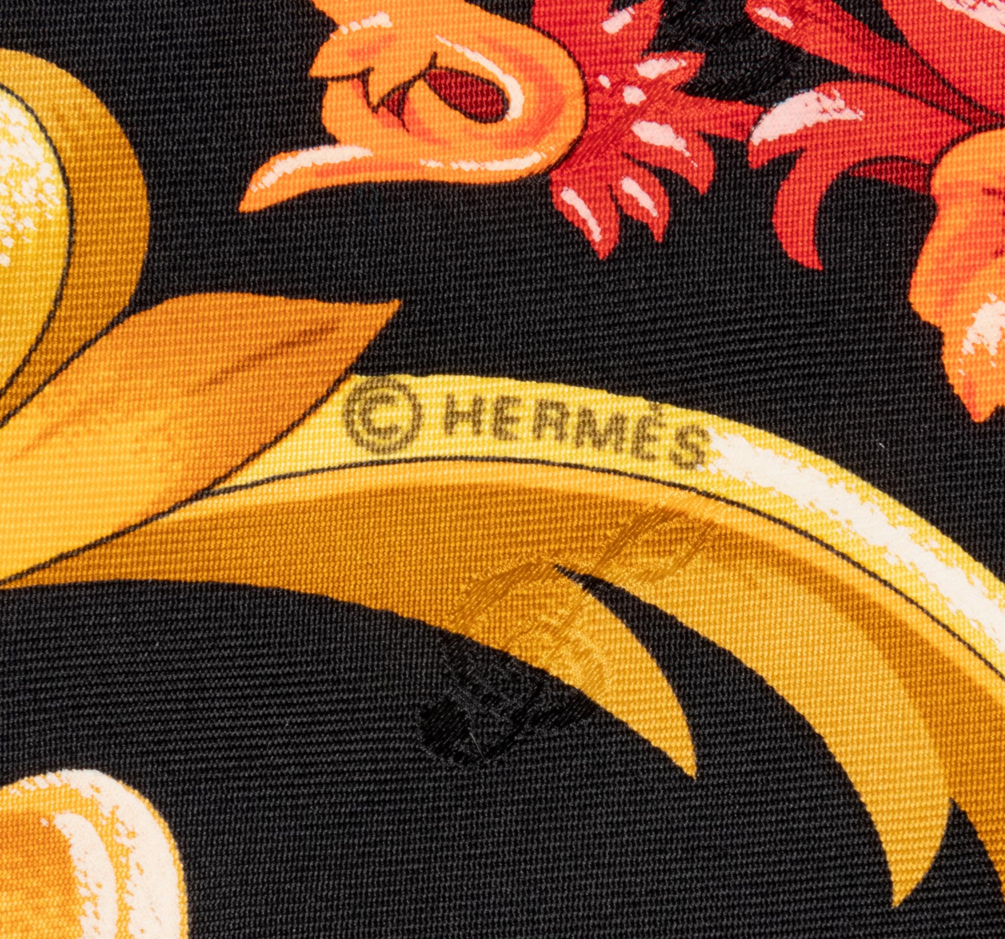 Three Scarves: Two 90 cm Hermès, One Ferragamo