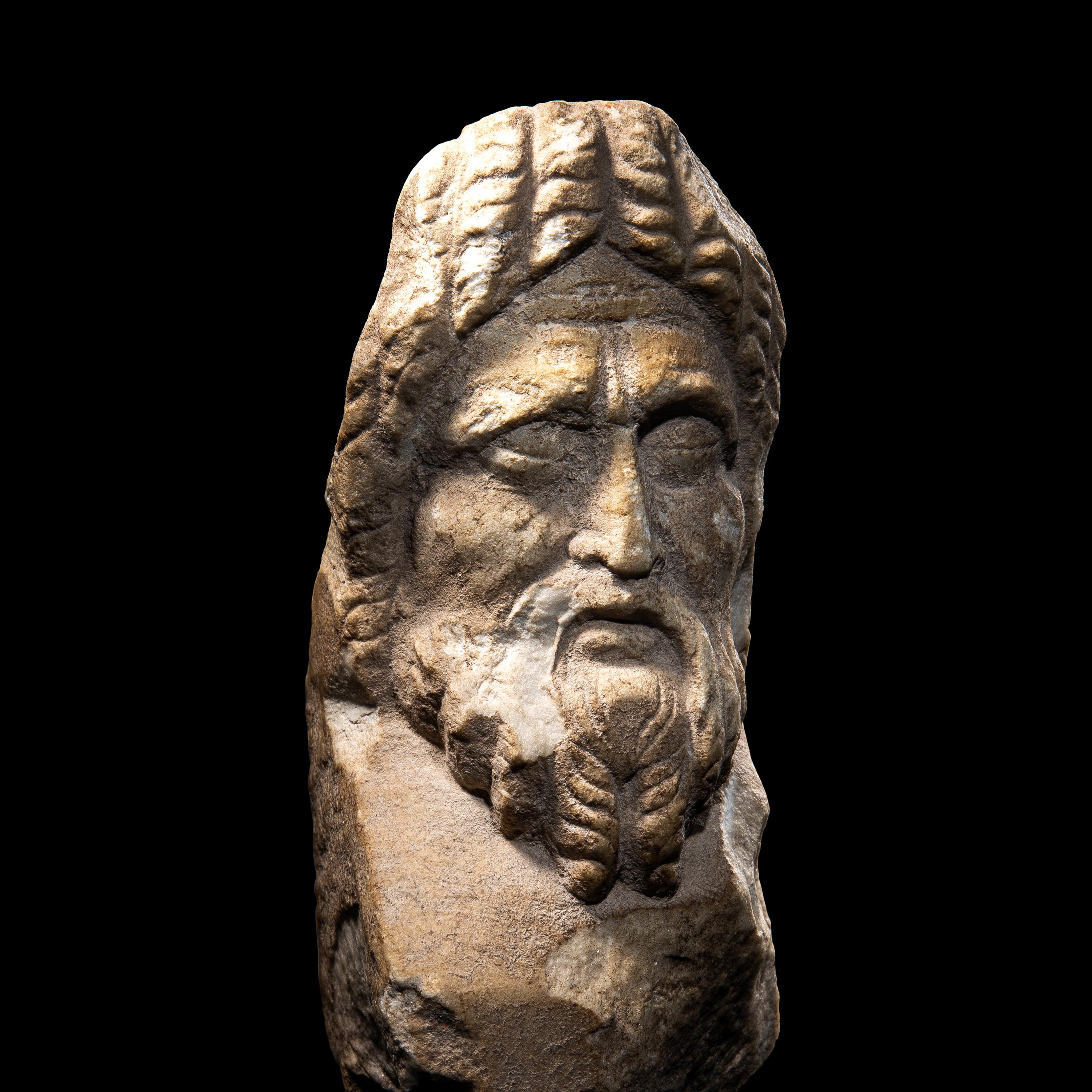 A Roman Marble Herm Head