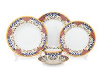 A Christian Dior Liberté Porcelain Dinner Service