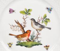 A Herend Rothschild Bird Porcelain Dinner Service
