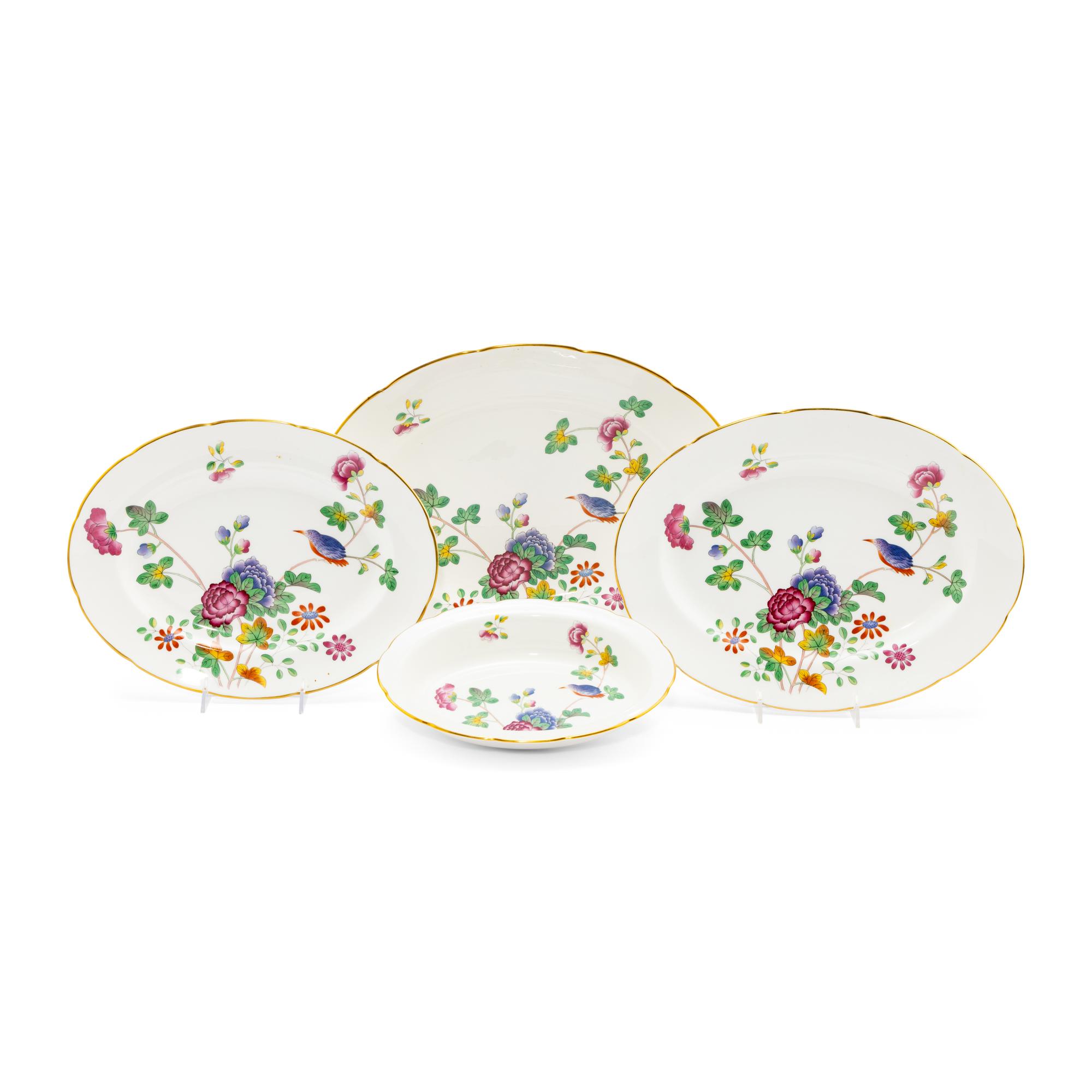 A Group of Wedgwood Cuckoo Porcelain Serving Dishes