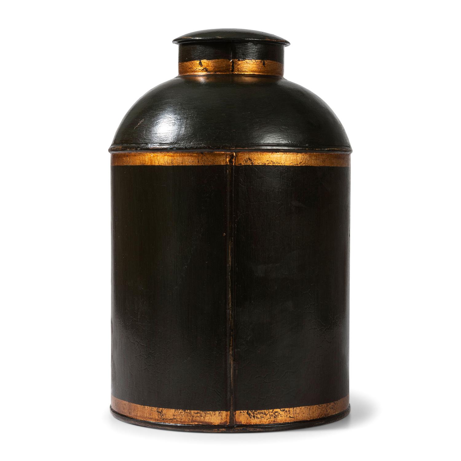 A Painted Tin Epps's Opium Indica Drug Cannister