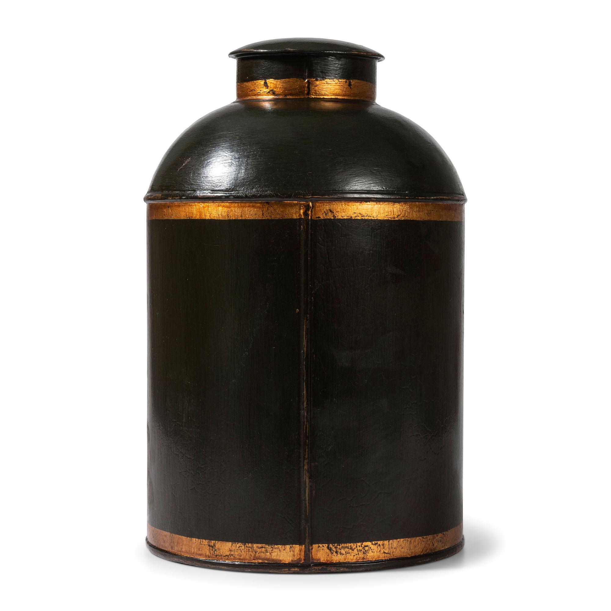 A Painted Tin Epps's Opium Indica Drug Cannister