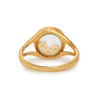 Chopard, Yellow Gold and Diamond 'Happy Diamonds Icons' Ring
