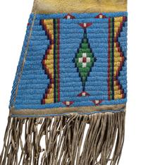 Beaded Hide Rifle Scabbard
