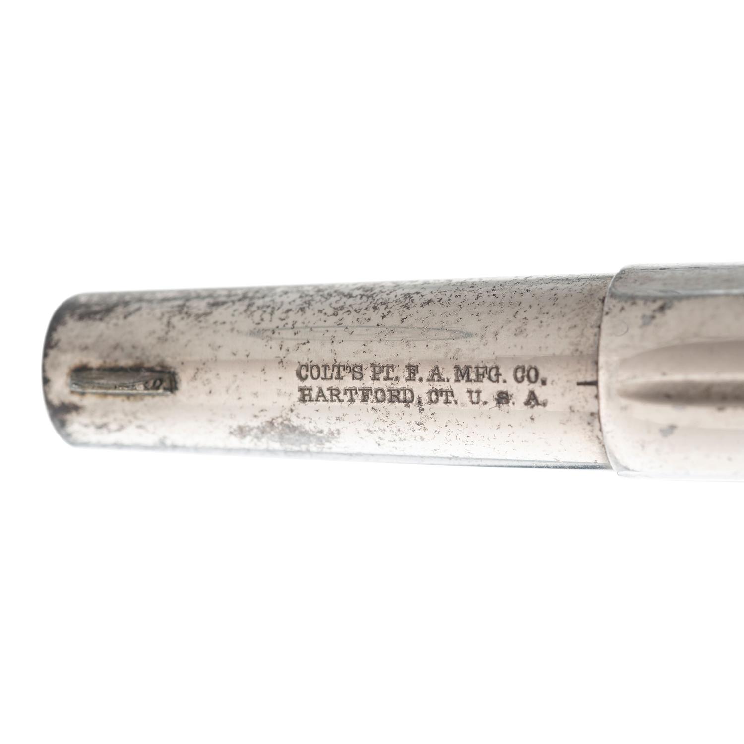 Colt New Line .32 Center Fire Etched Panel Second Model
