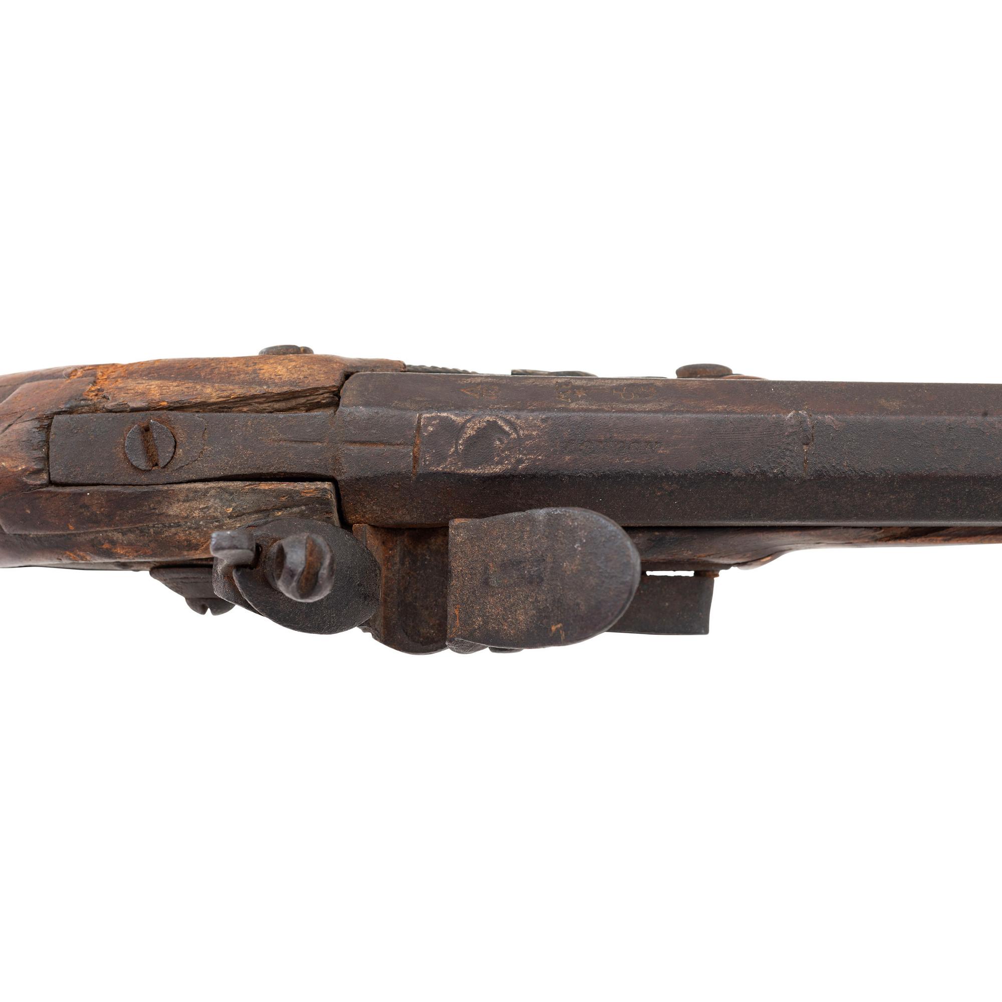 Period Shortened Flintlock Northwest Trade Gun by Barnett