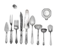 An American Silver Flatware Service