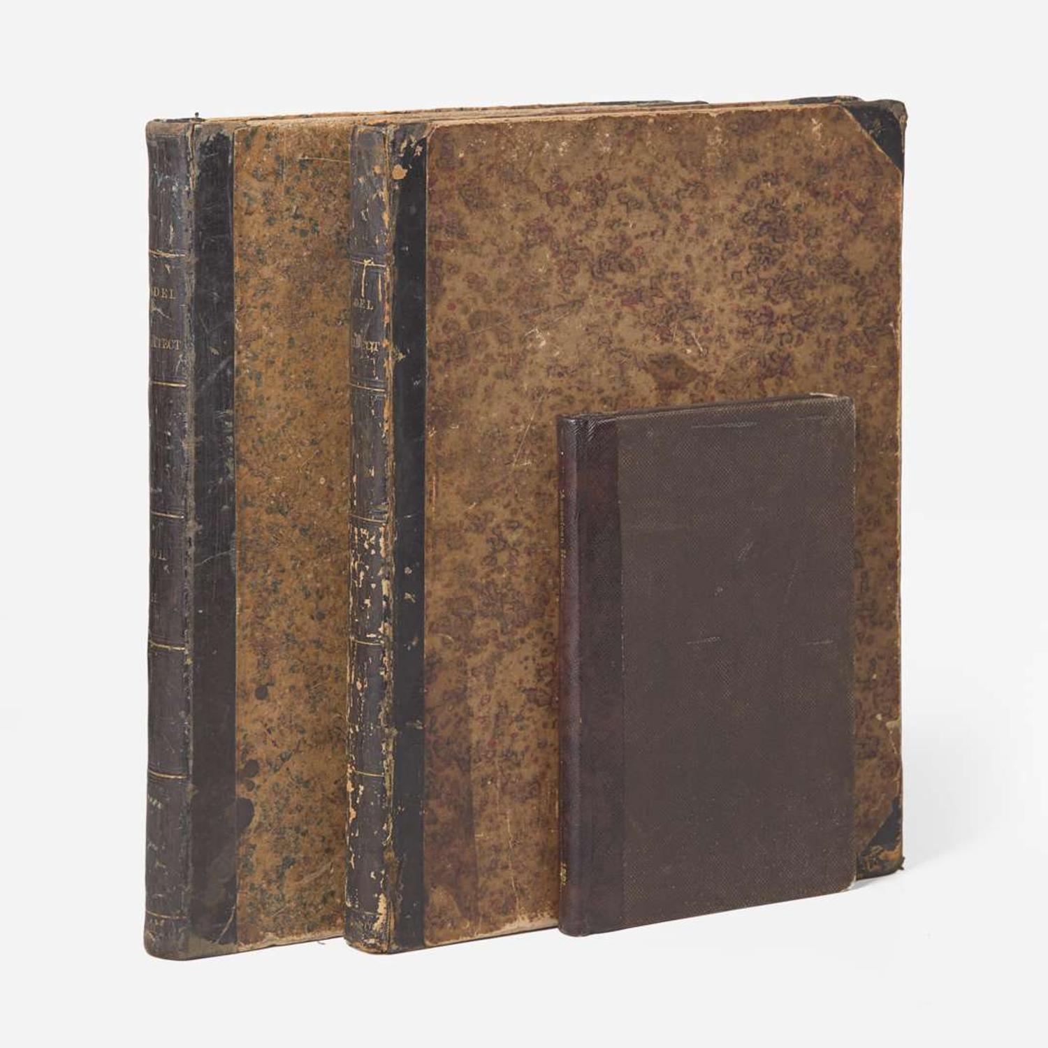 [Americana] [Architecture] Sloan, Samuel Group of 2 First Editions