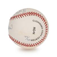 A Group of Stan Musial Signed Autograph Items Including a Limited Stat Baseball and John F. Kennedy Photograph (Beckett Authentication Services Certified),