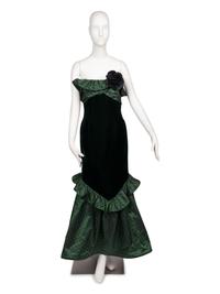Nina Ricci Evening Dress with Stole, 1988