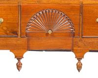 A Queen Anne Carved Walnut Flat-Top High Chest Of Drawers