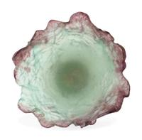A Set of Daum Nature Pâte-de-Verre Plates and Bowls
