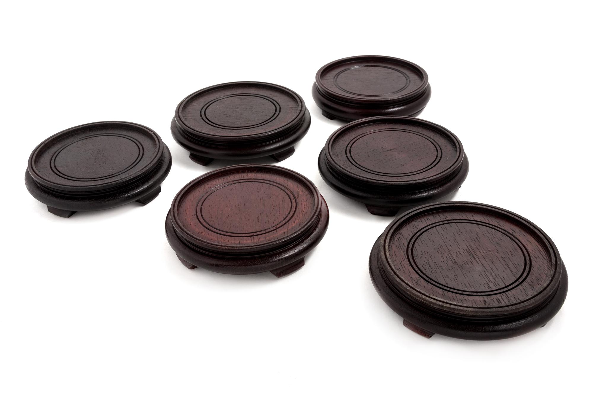 Twenty-One Chinese Hardwood Stands
