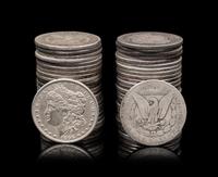 Fifty Morgan $1 Coins