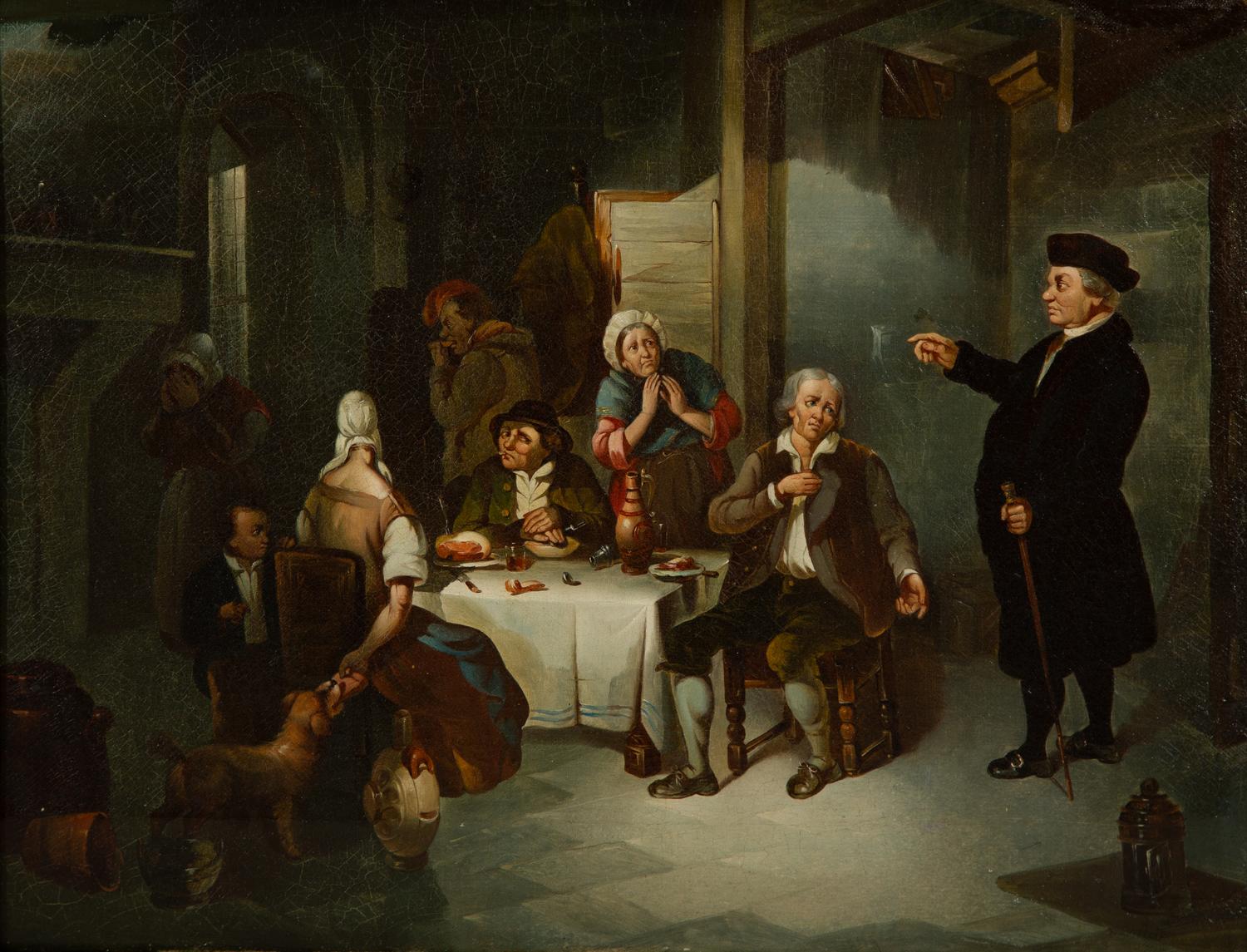 Untitled, 'Interior Scene with Figures'