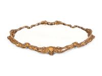 A Louis XV Style Gilt Bronze and Mirrored Glass Surtout de Table