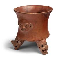 Eighteen Pre-Columbian Vessels and Utensils