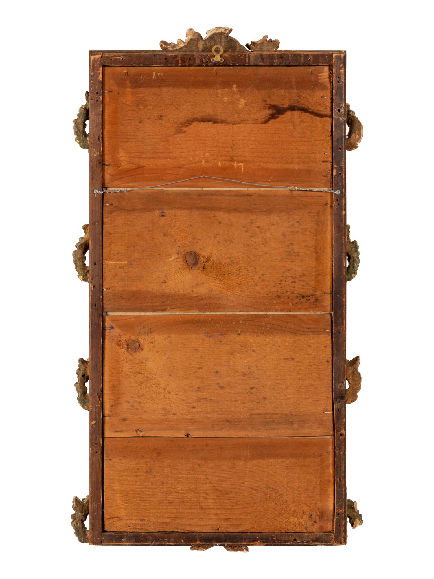 A Continental Giltwood Mirror