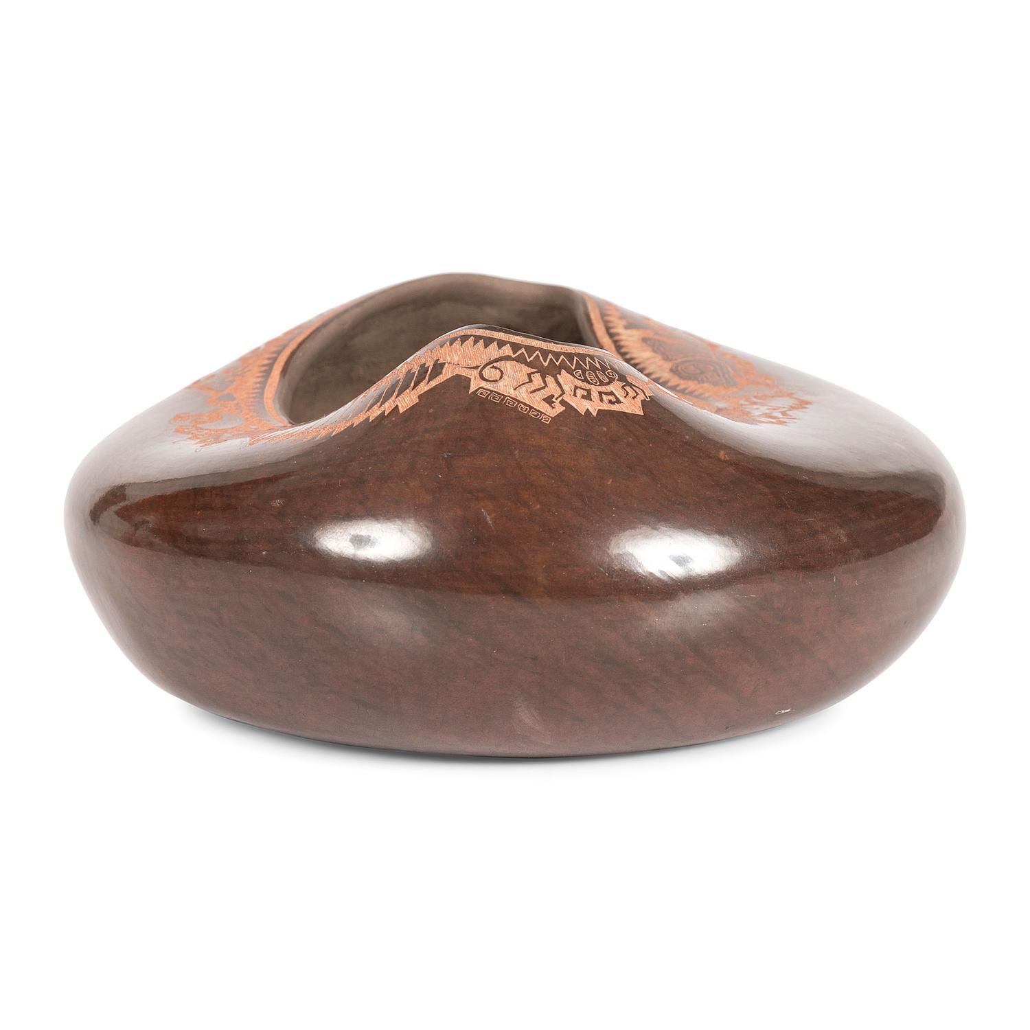 Sgraffito Pottery Bowl