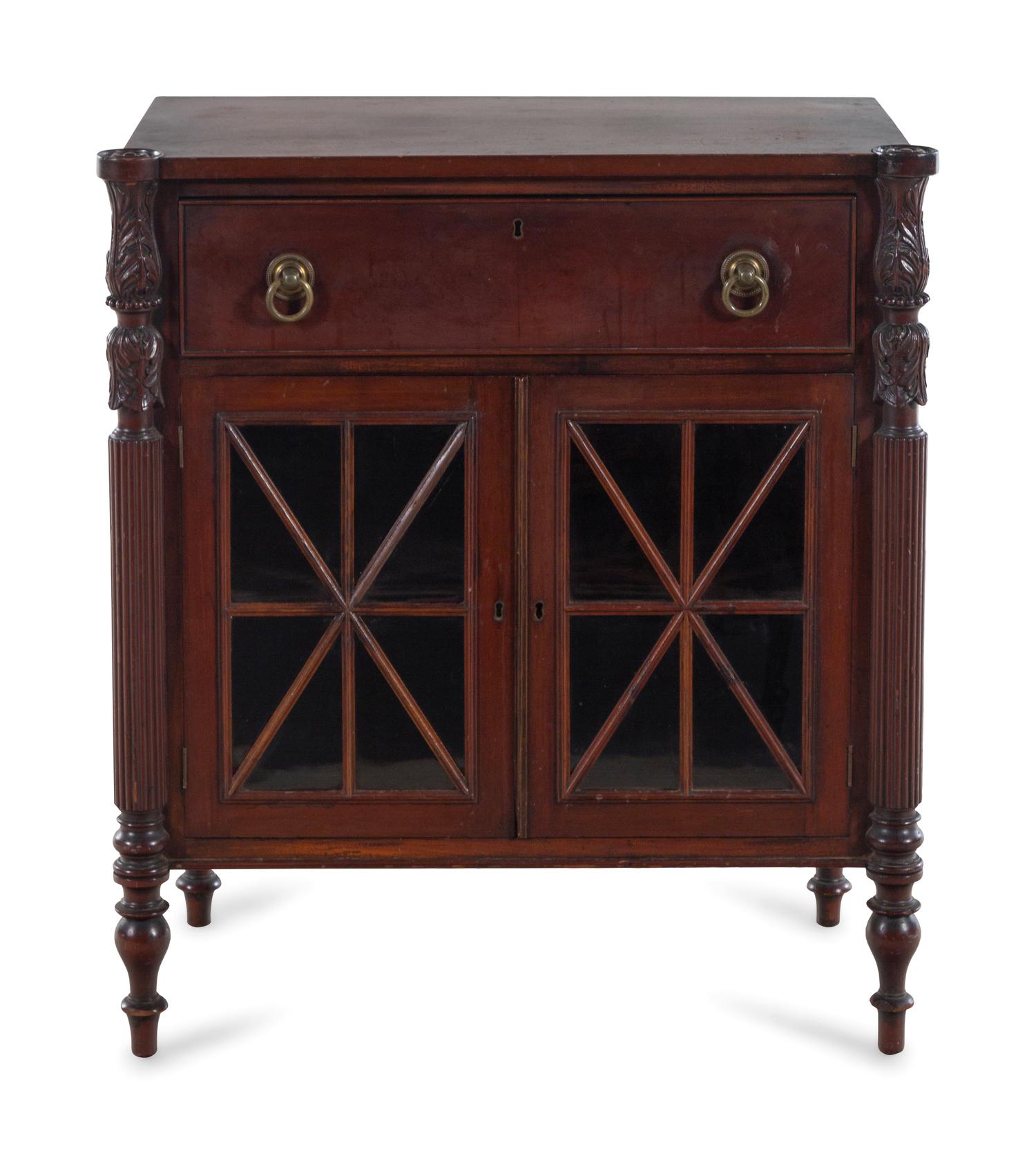 A Classical Style Mahogany Cabinet