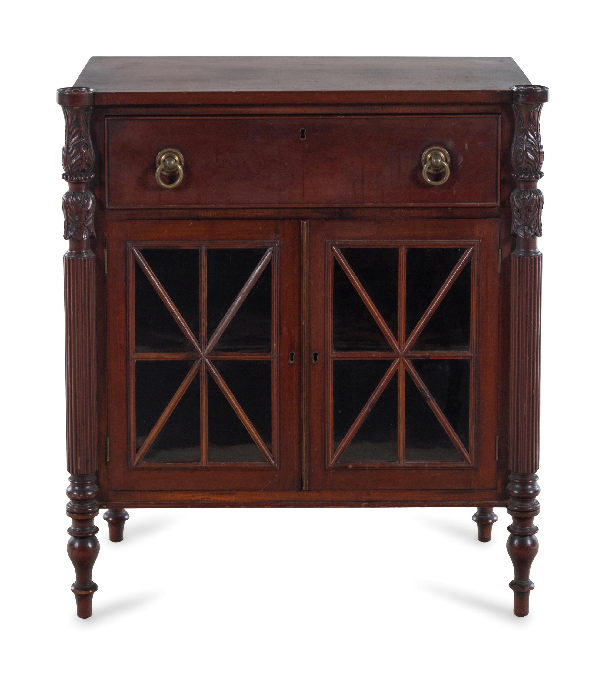 A Classical Style Mahogany Cabinet