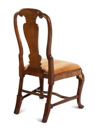 A Pair of George II Style Mahogany Side Chairs